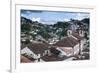 View over the Colonial Town of Ouro Preto-Michael Runkel-Framed Photographic Print