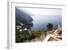 View over the Costiera Amalfitana from Positano Cemetery-Oliviero Olivieri-Framed Photographic Print