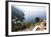 View over the Costiera Amalfitana from Positano Cemetery-Oliviero Olivieri-Framed Photographic Print