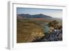 View over the Dalyan River from the ancient ruins of Kaunos, Dalyan, Anatolia, Turkey-Matthew Williams-Ellis-Framed Photographic Print