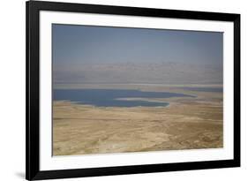 View over the Dead Sea from Masada Fortress on the Edge of the Judean Desert, Israel, Middle East-Yadid Levy-Framed Photographic Print