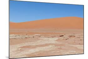 View over the Deadvlei with the Famous Red Dunes of Namib Desert-Micha Klootwijk-Mounted Photographic Print