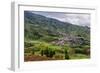 View over the Dieng Plateau, Java, Indonesia, Southeast Asia, Asia-Michael Runkel-Framed Photographic Print