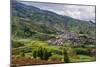 View over the Dieng Plateau, Java, Indonesia, Southeast Asia, Asia-Michael Runkel-Mounted Photographic Print