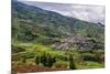 View over the Dieng Plateau, Java, Indonesia, Southeast Asia, Asia-Michael Runkel-Mounted Photographic Print