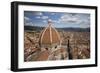 View over the Duomo and City from the Campanile, Florencetuscany, Italy, Europe-Stuart Black-Framed Photographic Print