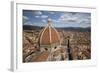 View over the Duomo and City from the Campanile, Florencetuscany, Italy, Europe-Stuart Black-Framed Photographic Print