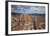 View over the Duomo and City from the Campanile, Florencetuscany, Italy, Europe-Stuart Black-Framed Photographic Print