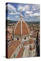 View over the Duomo and City from the Campanile, Florencetuscany, Italy, Europe-Stuart Black-Stretched Canvas