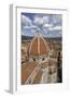 View over the Duomo and City from the Campanile, Florencetuscany, Italy, Europe-Stuart Black-Framed Photographic Print