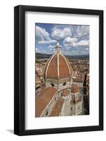 View over the Duomo and City from the Campanile, Florencetuscany, Italy, Europe-Stuart Black-Framed Photographic Print