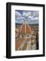 View over the Duomo and City from the Campanile, Florencetuscany, Italy, Europe-Stuart Black-Framed Photographic Print