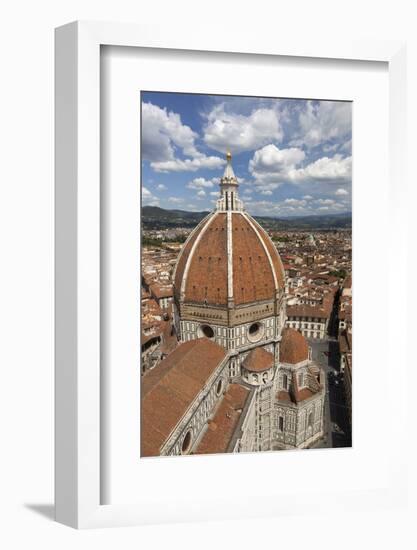 View over the Duomo and City from the Campanile, Florencetuscany, Italy, Europe-Stuart Black-Framed Photographic Print