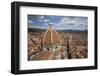 View over the Duomo and City from the Campanile, Florencetuscany, Italy, Europe-Stuart Black-Framed Photographic Print