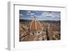 View over the Duomo and City from the Campanile, Florencetuscany, Italy, Europe-Stuart Black-Framed Photographic Print