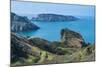 View over the East Coast of Sark and the Island Brecqhou, Channel Islands, United Kingdom-Michael Runkel-Mounted Photographic Print