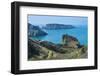 View over the East Coast of Sark and the Island Brecqhou, Channel Islands, United Kingdom-Michael Runkel-Framed Photographic Print