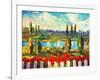 View over the Fence-Vessela G.-Framed Giclee Print