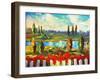 View over the Fence-Vessela G.-Framed Giclee Print