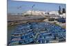 View over the Fishing Harbour to the Ramparts and Medina-Stuart Black-Mounted Photographic Print