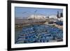 View over the Fishing Harbour to the Ramparts and Medina-Stuart Black-Framed Photographic Print