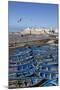 View over the Fishing Harbour to the Ramparts and Medina-Stuart Black-Mounted Photographic Print