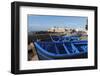 View over the Fishing Harbour to the Ramparts and Medina-Stuart Black-Framed Photographic Print