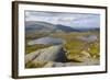 View over the Glenhead Lochs from Rig of the Jarkness-Gary Cook-Framed Photographic Print