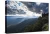 View over the Grampians National Park, Victoria, Australia, Pacific-Michael Runkel-Stretched Canvas