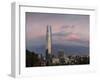 View over the Gran Torre Santiago from Cerro San Cristobal, Santiago, Chile, South America-Yadid Levy-Framed Photographic Print