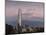 View over the Gran Torre Santiago from Cerro San Cristobal, Santiago, Chile, South America-Yadid Levy-Mounted Photographic Print