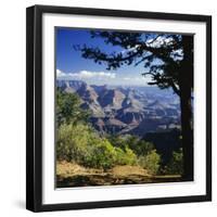 View Over the Grand Canyon, Unesco World Heritage Site, Arizona, United States of America (USA)-G Richardson-Framed Photographic Print