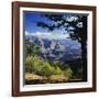 View Over the Grand Canyon, Unesco World Heritage Site, Arizona, United States of America (USA)-G Richardson-Framed Photographic Print