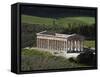 View over the Greek Doric Temple, Segesta, Sicily, Italy, Europe-Stuart Black-Framed Stretched Canvas