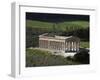 View over the Greek Doric Temple, Segesta, Sicily, Italy, Europe-Stuart Black-Framed Photographic Print