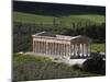 View over the Greek Doric Temple, Segesta, Sicily, Italy, Europe-Stuart Black-Mounted Photographic Print