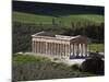 View over the Greek Doric Temple, Segesta, Sicily, Italy, Europe-Stuart Black-Mounted Photographic Print