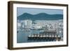 View over the Harbour and Fishing Fleet of Busan, South Korea, Asia-Michael-Framed Photographic Print