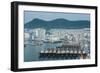 View over the Harbour and Fishing Fleet of Busan, South Korea, Asia-Michael-Framed Photographic Print