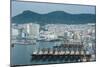 View over the Harbour and Fishing Fleet of Busan, South Korea, Asia-Michael-Mounted Photographic Print