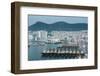 View over the Harbour and Fishing Fleet of Busan, South Korea, Asia-Michael-Framed Photographic Print