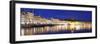 View over the Harbour to Forte Stella Fortress-Markus Lange-Framed Photographic Print