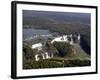 View Over the Iguassu Falls From a Helicopter, Brazil, South America-Olivier Goujon-Framed Photographic Print