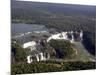 View Over the Iguassu Falls From a Helicopter, Brazil, South America-Olivier Goujon-Mounted Photographic Print