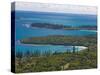 View over the Ile Des Pins, New Caledonia, Melanesia, South Pacific, Pacific-Michael Runkel-Stretched Canvas