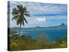 View Over the Island of Grand Terre, French Departmental Collectivity of Mayotte, Indian Ocean-null-Stretched Canvas