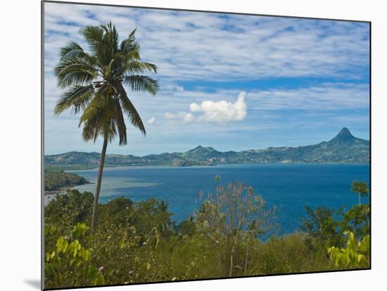 View Over the Island of Grand Terre, French Departmental Collectivity of Mayotte, Indian Ocean-null-Mounted Photographic Print