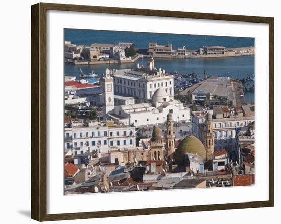 View Over the Kasbah of Algiers, Algiers, Algeria, North Africa, Africa-Michael Runkel-Framed Photographic Print