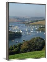 View over the Kingsbridge Estuary from East Portlemouth, Salcombe, Devon, England, United Kingdom-Tomlinson Ruth-Framed Photographic Print