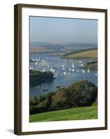 View over the Kingsbridge Estuary from East Portlemouth, Salcombe, Devon, England, United Kingdom-Tomlinson Ruth-Framed Photographic Print